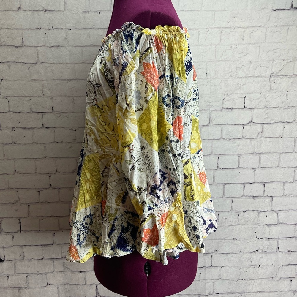 Dear John Cora Patchwork Boho Top Size Medium - image 3